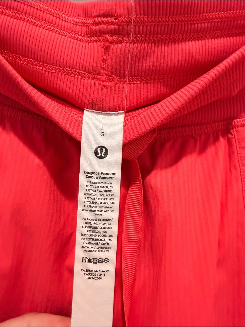 Lululemon Dance Studio Relaxed-Fit Mid-Rise Cargo Joggers Size L